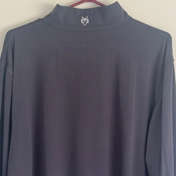 Greyson Men's Charcoal Half-Zip Performance Pullover - Picture 3 of 3